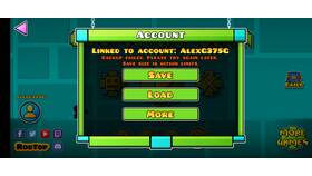 Как создать аккаунт в Geometry Dash в Шелл