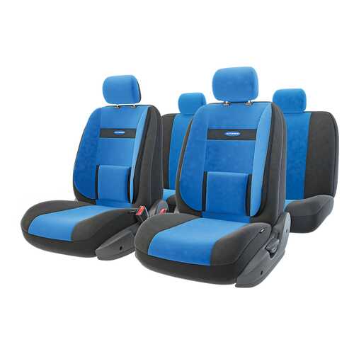 Комплект чехлов на сиденья Autoprofi Comfort COM-1105 BK/BL (M) в Шелл