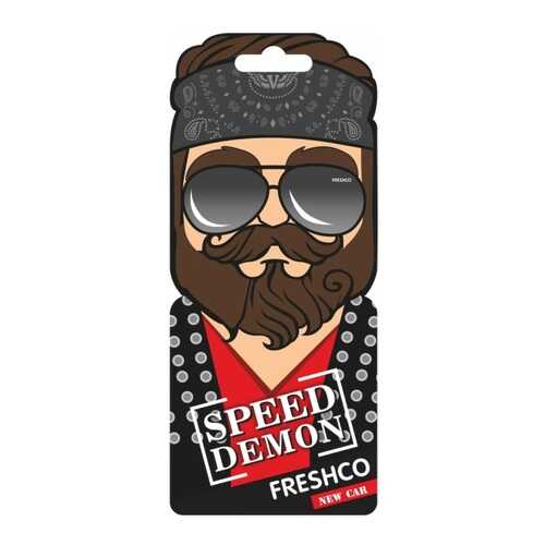 Ароматизатор Freshco Территория Мужчин пластинка (ТМ Speed demon) Новая машина AR1TM010 в Шелл
