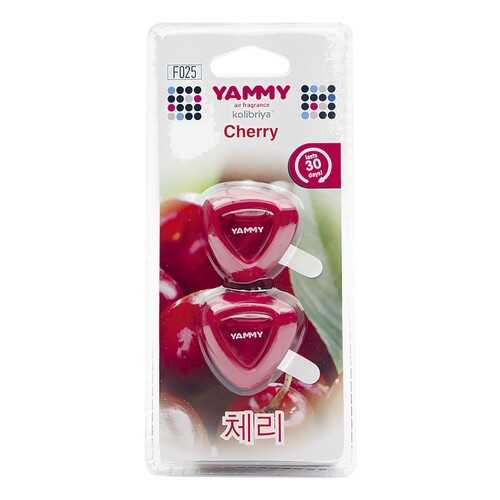 Ароматизатор на дефлектор YAMMY, жидкий, Cherry, F025 в Шелл