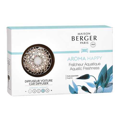 Автомобильный ароматизатор-клипса Maison Berger, арома счастье в Шелл