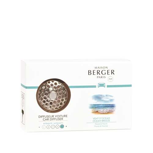 Автомобильный ароматизатор-клипса Maison Berger, океанский бриз в Шелл