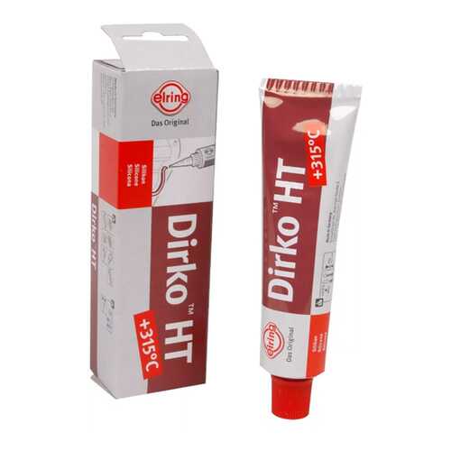 Герметик Dirko HT UNIVERSAL Красный 70ml -60C +315C ELRING ELRING 705.708 в Шелл