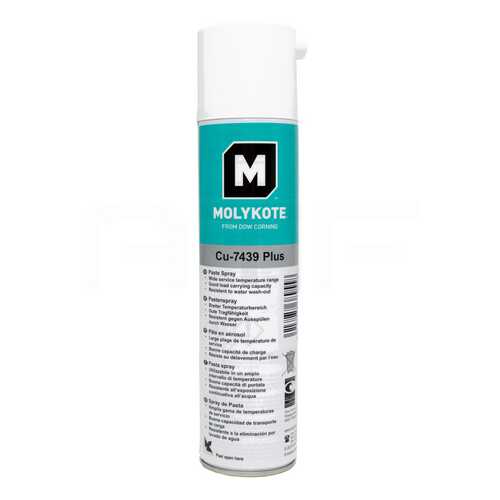 Паста Molykote Cu-7439 Plus Spray (400 мл) в Шелл