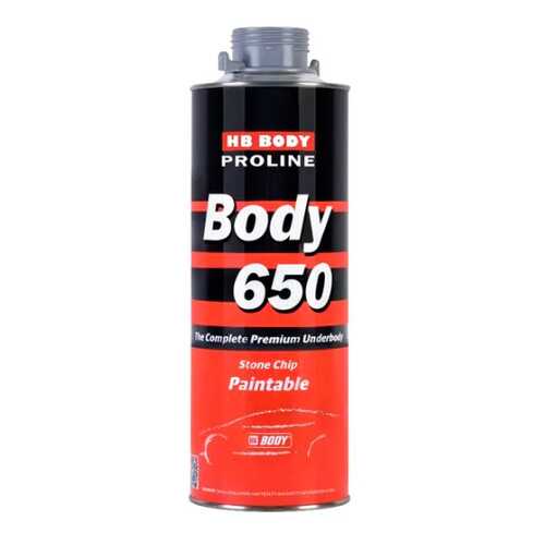 Антикор серый BODY HB 650 PROLINE (1кг) под пистолет BODY 6509700001 в Шелл