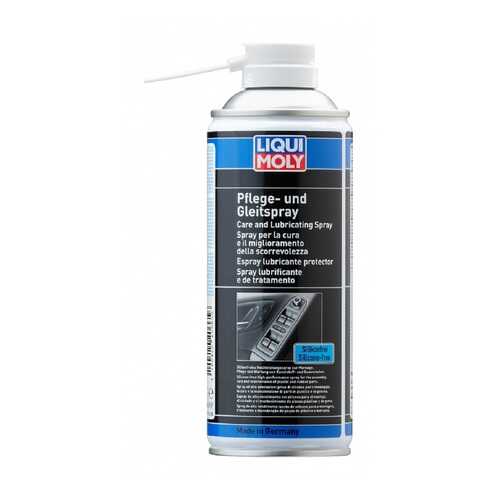 Глянц.спрей для ухода за пластм. LIQUI MOLY Pflege-und Gleispray (0,4л) в Шелл