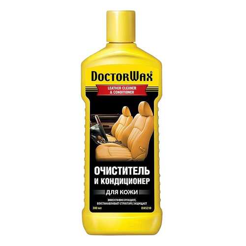 Очиститель для кожи Doctor Wax LEATHER CLEANER & CONDITIONER 300мл DW5210 в Шелл