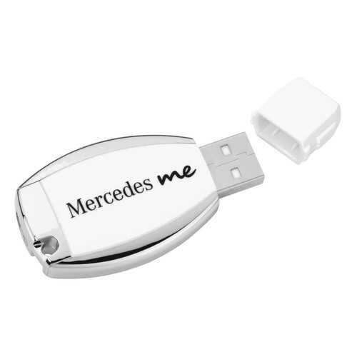Флешка Mercedes-Benz USB-Stick, 8 GB, White Case, артикул B66958098 в Шелл