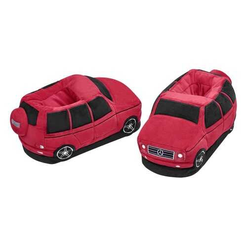 Плюшевые тапочки Mercedes-Benz Plush Slippers, Red, артикул B66953257 в Шелл