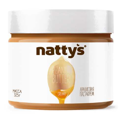 Арахисовая паста Nattys Creamy 325 г в Шелл