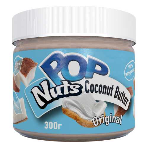 Кокосовая паста POP Nuts Coconut Butter Original Натуральная, 300 г в Шелл