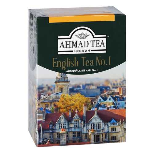 Чай Ahmad Tea английский №1 черный байховый листовой с ароматом бергамота 200 г в Шелл