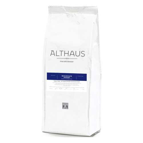 Чай Althaus Mountain Herbs, черный листовой с добавками, 250 гр в Шелл