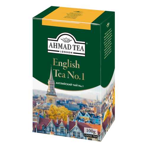 Чай черный Ahmad Tea english tea № 1 90 г в Шелл