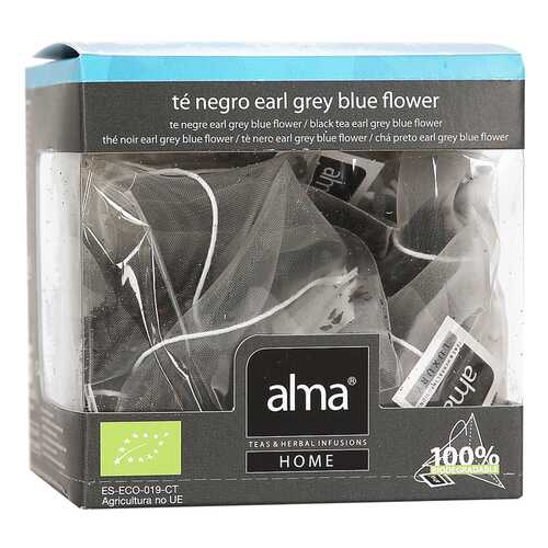 Чай черный Alma Home Organic эрл грей 15*1.86г в Шелл
