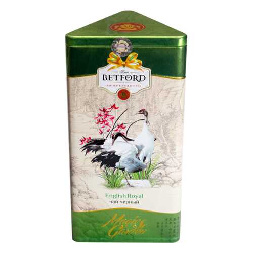 Чай черный Betford Magic garden журавль 300 г в Шелл