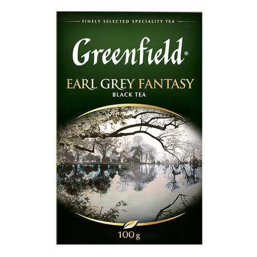 Чай черный листовой Greenfield Earl Grey Fantasy 100 г в Шелл