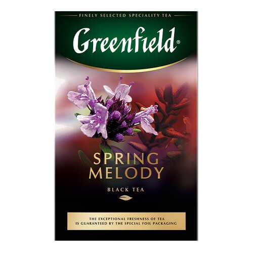 Чай черный листовой Greenfield Spring Melody 100 г в Шелл