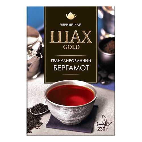 Чай черный листовой Шах Gold Бергамот 230 г в Шелл