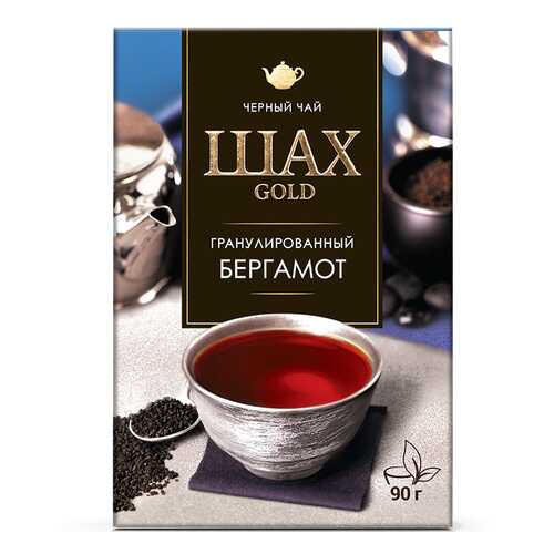 Чай черный листовой Шах Gold Бергамот 90 г в Шелл