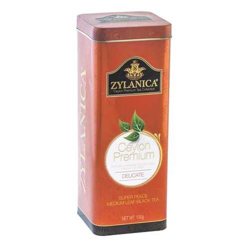 Чай черный листовой Zylanica batik design delicate super pekoe 100 г в Шелл