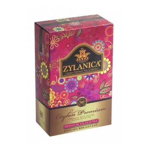 Чай черный листовой Zylanica ceylon premium collection английский завтрак FBOP 100 г в Шелл