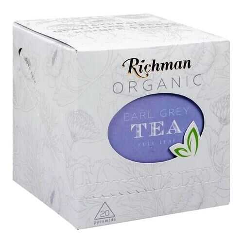 Чай черный Richman Earl Grey 20 пак в Шелл