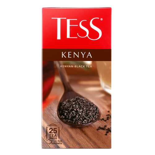 Чай черный Tess Kenya 25 пакетиков в Шелл