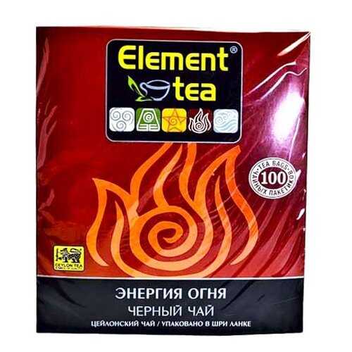 Чай Элемент черный 100 пакетов в Шелл