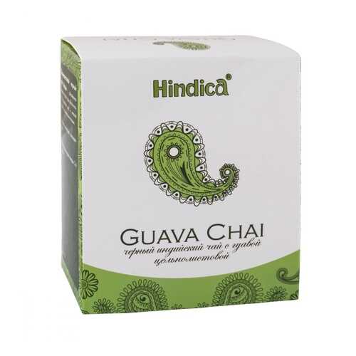 Чай Hindica Guava Chai черный листовой с гуавой 70 г в Шелл