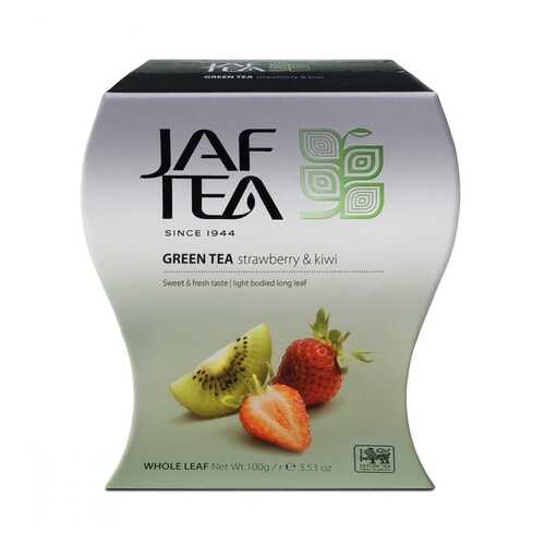 Чай Jaf Tea Strawberry Kiwi зеленый с клубникой и киви 100 г в Шелл