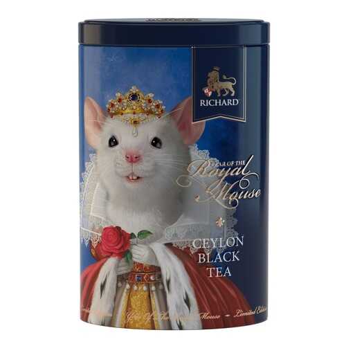 Чай Richard Year of the royal mouse черный листовой 80 г в Шелл