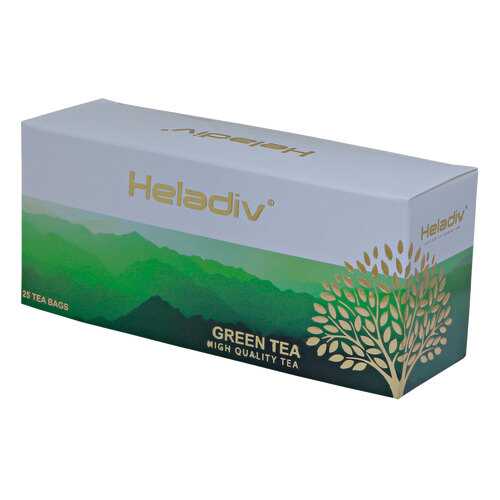 Чай в пакетиках Heladiv green tea 25 пакетов в Шелл