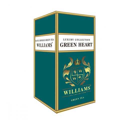 Чай Williams Green Heart зеленый 125 г в Шелл