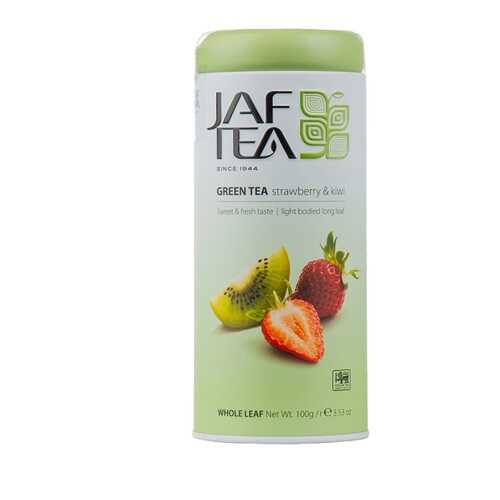 Чай зеленый JAF TEA Strawberry Kiwi с ароматом клубники и киви 100г Шри-Ланка в Шелл
