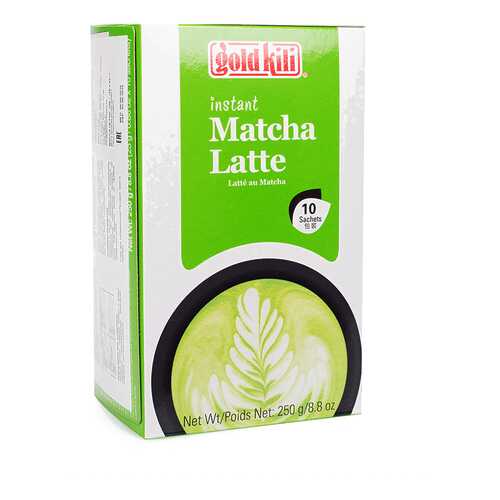 Напиток чайный Матча латте Gold Kili, 10 х 25 г Сингапур в Шелл