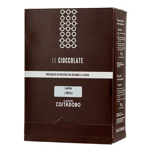 Какао Costadoro Le Cioccolate milk chokolate 25x шт по 30 г в Шелл