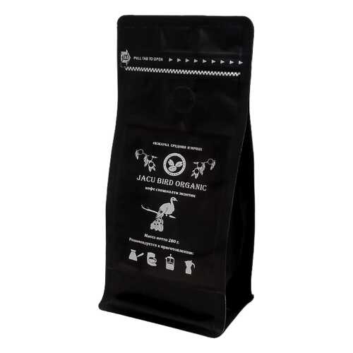 Кофе Jacu bird organic в зёрнах средней обжарки 200 г в Шелл