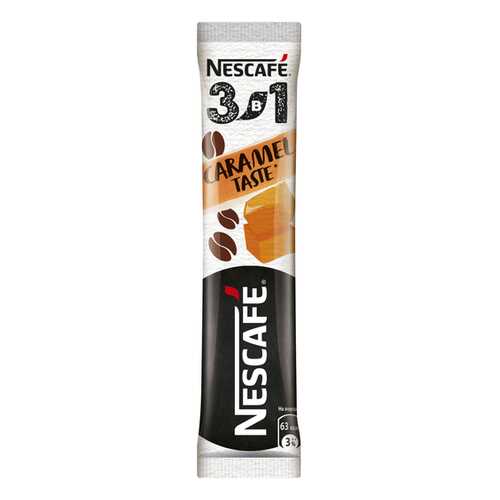 Кофе карамельный NESCAFE 3в1 растворимый порционный, 10 порций по 14.5г в Шелл