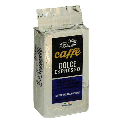 Кофе Mastro Binelli Dolce Espresso молотый 250 г в Шелл
