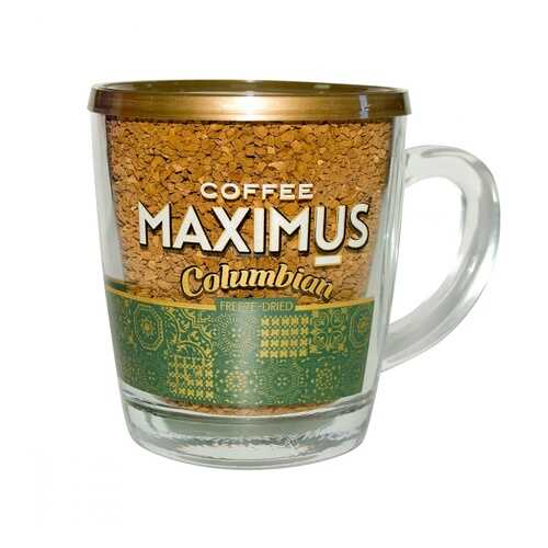 Кофе Maximus Columbian растворимый 70 г в Шелл