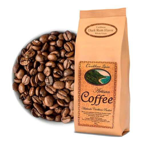 Кофе молотый Caribbean Spice Artisan Kosher Coffee Rum Grind ром 250 г в Шелл