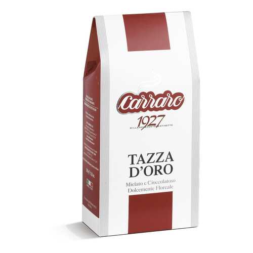 Кофе молотый Carraro Tazza DOro картон 250 г в Шелл