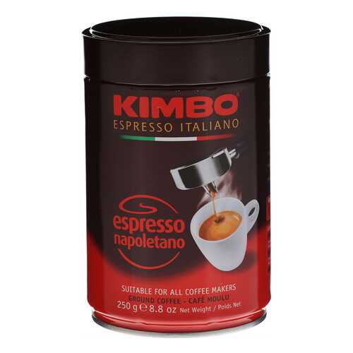 Кофе молотый Kimbo espresso napoletano 250 г в Шелл