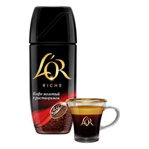 Кофе молотый LOR riche в растворимом 95 г в Шелл