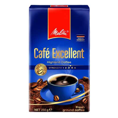 Кофе молотый Melitta excellent 250 г в Шелл