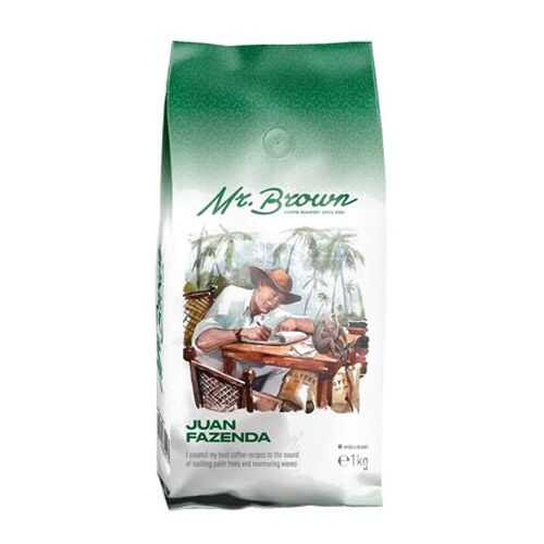 Кофе Mr.Brown Papa Juan Fazenda в зернах 1 кг в Шелл