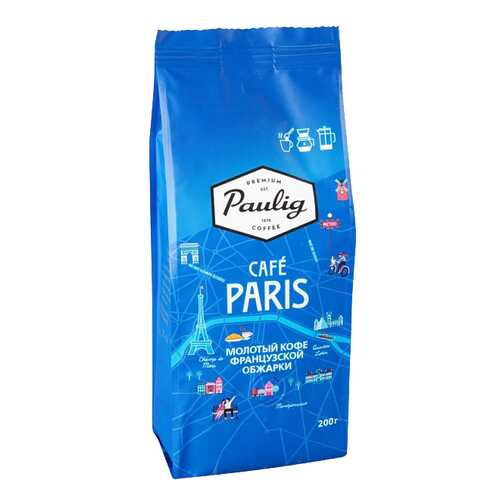 Кофе Paulig Paris молотый 200 г в Шелл