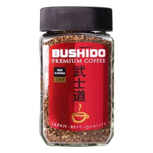 Кофе растворимый Bushido red katana 100 г в Шелл