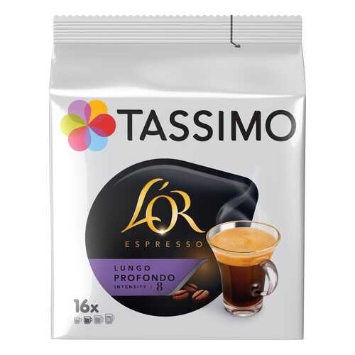 Кофе Tassimo Lor Espresso Lungo Profondo в капсулах 16 шт в Шелл